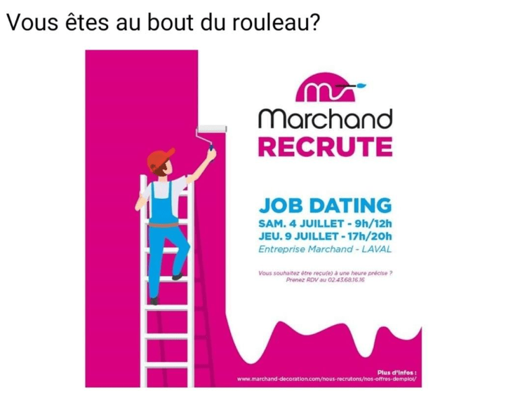 Un recrutement innovant chez Marchand à Laval !